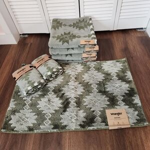 Wrangler Bath Towel And Rug Set